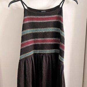 Torrid Black Stripe Tank